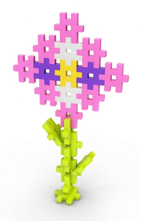 Construction blocks Meli Maxi Pink 100 el.