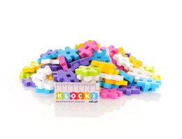Construction blocks Meli Maxi Pink 200 el.