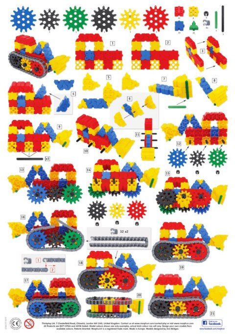 Gearphun Sprockets and Chains 200 el. - Blocks construction