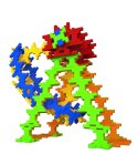 Incastro Fairground 3-in-1 150 el. - Blocks construction