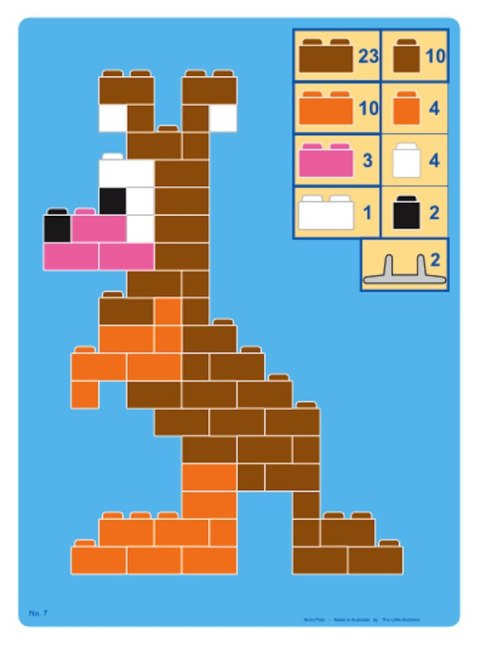 Little Architect - ArchiPets 630 el. - Blocks educational