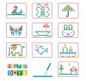 MagPad Dots magnetic board [red]