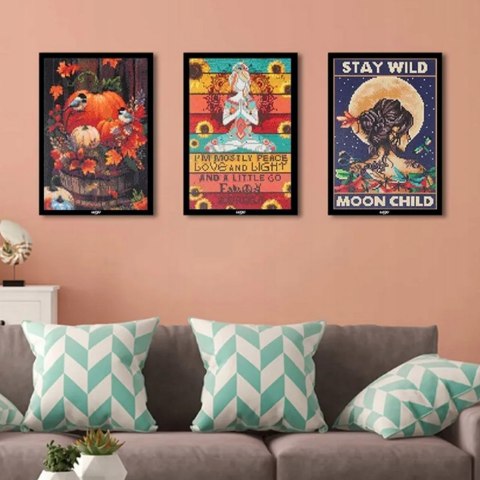 RAMKA DO HAFTU DIAMENTOWEGO MAGNETYCZNA DIAMOND PAINTING UNIWERSALNA 30X40