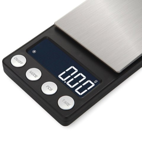 WAGA JUBILERSKA ELEKTRONICZNA PRECYZYJNA KUCHENNA PODŚWIETLANA 500G 0,1G