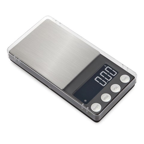 WAGA JUBILERSKA ELEKTRONICZNA PRECYZYJNA KUCHENNA PODŚWIETLANA 500G 0,1G
