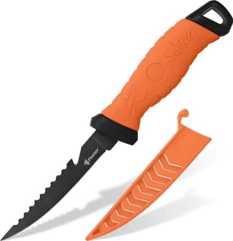 FOXTER® NÓŻ DO FILETOWANIA KUCHENNY WĘDKARSKI FINKA 27CM