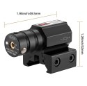 GENETIC® CELOWNIK LASEROWY LASER CZERWONY WSKAŹNIK 11-22MM WIATRÓWKA ASG RED DOT