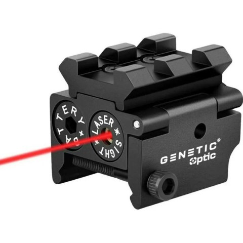 GENETIC® CELOWNIK LASEROWY PODLUFOWY LASER CZERWONY WSKAŹNIK 22MM WIATRÓWKA ASG RED DOT