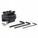GENETIC® CELOWNIK LASEROWY PODLUFOWY LASER CZERWONY WSKAŹNIK 22MM WIATRÓWKA ASG RED DOT