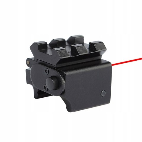 GENETIC® CELOWNIK LASEROWY PODLUFOWY LASER CZERWONY WSKAŹNIK 22MM WIATRÓWKA ASG RED DOT