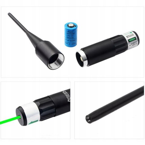 GENETIC® LASER DO KALIBRACJI OPTYKI BRONI LUNET KALIBRATOR DO LUFY ZIELONY