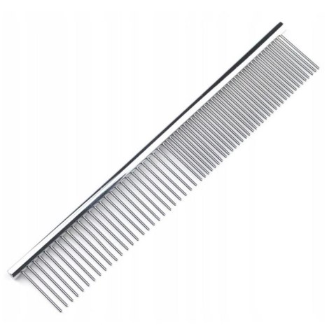 GRZEBIEŃ DLA PSA KOTA METALOWY DO WYCZESYWANIA WŁOSÓW SIERŚCI ZWIERZĄT 16CM