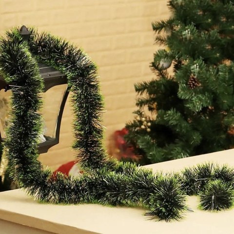 ŁAŃCUCH CHOINKOWY GIRLANDA NA CHOINKA CHOINKĘ ŚWIĄTECZNA CHOINKOWA GRUBA 12CM 6M