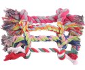 NUXIE® ZABAWKA DLA PSA SZNUR BAWEŁNIANY SZARPAK WĘZEŁ 23CM