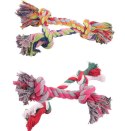 NUXIE® ZABAWKA DLA PSA SZNUR BAWEŁNIANY SZARPAK WĘZEŁ 23CM