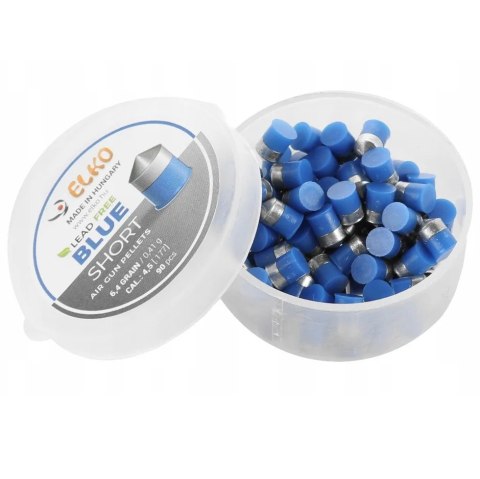 ŚRUT STALOWY TEFLONOWY BEZOŁOWIOWY OSTRY ELKO BLUE NIEBIESKI 4,5MM