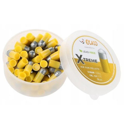 ŚRUT STALOWY TEFLONOWY BEZOŁOWIOWY OSTRY ELKO YELLOW ŻÓŁTY 4,5MM