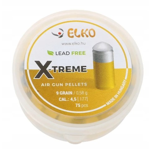 ŚRUT STALOWY TEFLONOWY BEZOŁOWIOWY OSTRY ELKO YELLOW ŻÓŁTY 4,5MM