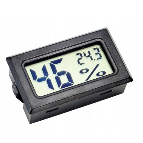 TERMOMETR HIGROMETR CYFROWY LCD NA BATERIE