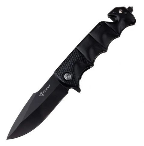 FOXTER® NÓŻ SKŁADANY RATOWNICZY MYŚLIWSKI SURVIVAL 23CM