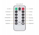 KURTYNA ŚWIETLNA LED DRUCIK USB LAMPKI PILOT USB BIAŁY ZIMNY 2X2M + HACZYKI