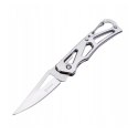 NÓŻ SKŁADANY SCYZORYK CHROMOWANY LEKKI KARABIŃCZYK 14CM