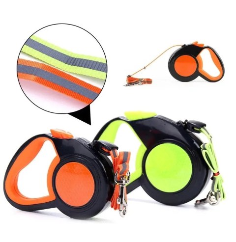 NUXIE® PREMIUM SMYCZ DLA PSA AUTOMATYCZNA LINKA ODBLASKOWA 8M 50KG
