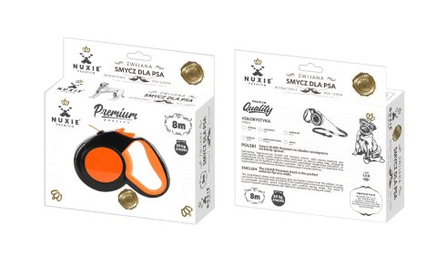 NUXIE® PREMIUM SMYCZ DLA PSA AUTOMATYCZNA LINKA ODBLASKOWA 8M 50KG