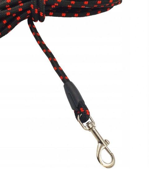 NUXIE® SMYCZ DLA PSA TRENINGOWA LINA GRUBA ODBLASKOWA 1CM 20M