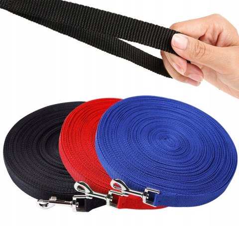 NUXIE® SMYCZ TRENINGOWA DLA PSA DO TRESURY MOCNA 20M 2,5CM