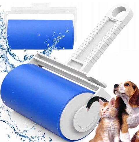 NUXIE® ŻELOWA ROLKA DO CZYSZCZENIA UBRAŃ Z SIERŚCI ROLKI WAŁEK