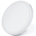 PLAFON LED PANEL NATYNKOWY NIEMRUGAJĄCY CCD BIAŁY CIEPŁY 24W