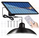 ŻYRANDOL LAMPA SOLARNA WISZĄCA SUFITOWA ZEWNĘTRZNA + PILOT