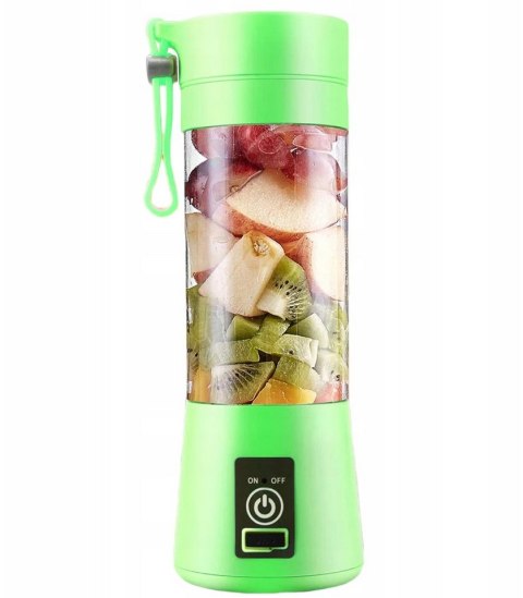 BLENDER MIKSER TURYSTYCZNY USB AKUMULATOR 4 NOŻE 380ML