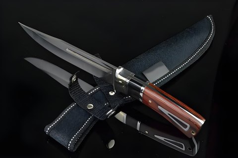 FOXTER® NÓŻ MYŚLIWSKI WOJSKOWY FINKA POKROWIEC 27CM