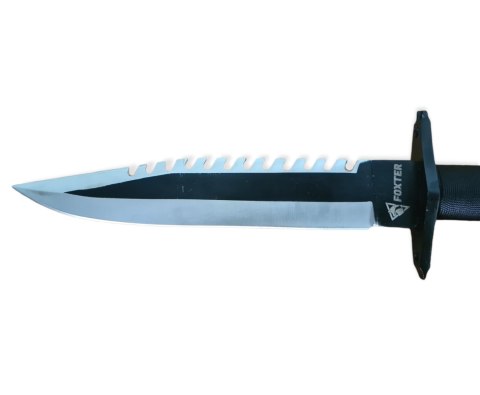 FOXTER® NÓŻ TAKTYCZNY RAMBO FINKA WOJSKOWY 35CM