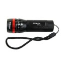 GENETIC® LATARKA KIESZONKOWA LED XML T6 METALOWA SZPERACZ ZOOM