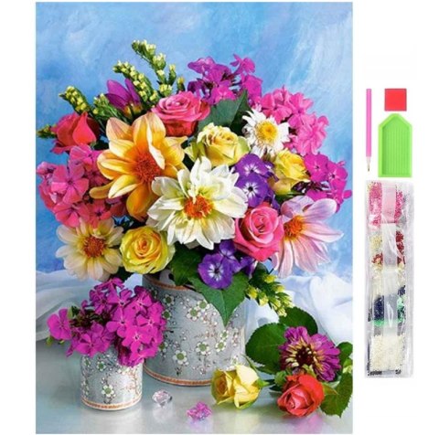 HAFT DIAMENTOWY MOZAIKA ZESTAW DIAMOND PAINTING 5D 30X40CM