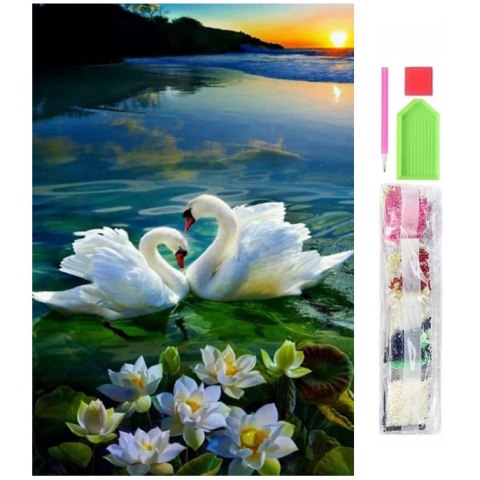 HAFT DIAMENTOWY MOZAIKA ZESTAW DIAMOND PAINTING 5D 30X40CM