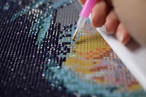 HAFT DIAMENTOWY MOZAIKA ZESTAW DIAMOND PAINTING 5D 30X40CM