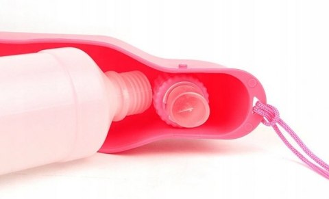 NUXIE® DUŻA BUTELKA TURYSTYCZNA DLA PSA BIDON MISKA 250ML