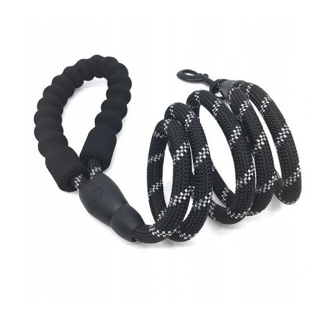 NUXIE® MOCNA SMYCZ DLA SILNYCH PSÓW PSA ODBLASKOWA GRUBA 1,3CM 310CM 50KG