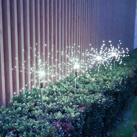 Lampa ogrodowa solarna- dmuchawce Gardlov 25477