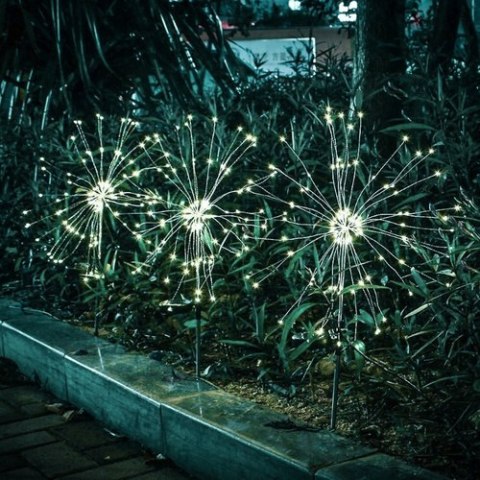 Lampa ogrodowa solarna- dmuchawce Gardlov 25477