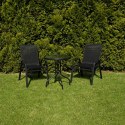 Zestaw krzeseł ogrodowych- 2szt. Gardlov 25290