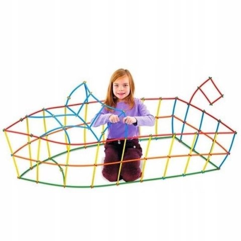 BAMP straws 1000 pcs. - spatial construction blocks