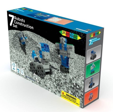 Blocks 7 Robots Box - 80 pcs.