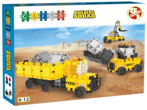 Blocks Clics Big Box Construction Machines 117 pcs.