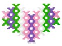Blocks Colors Mini Pink 40 el.