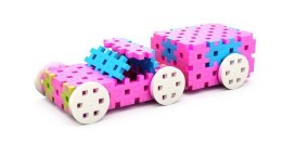 Blocks Constructor Pink Travel Box 1000 el.